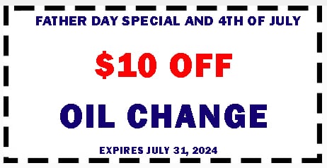 10 dollars of oil change