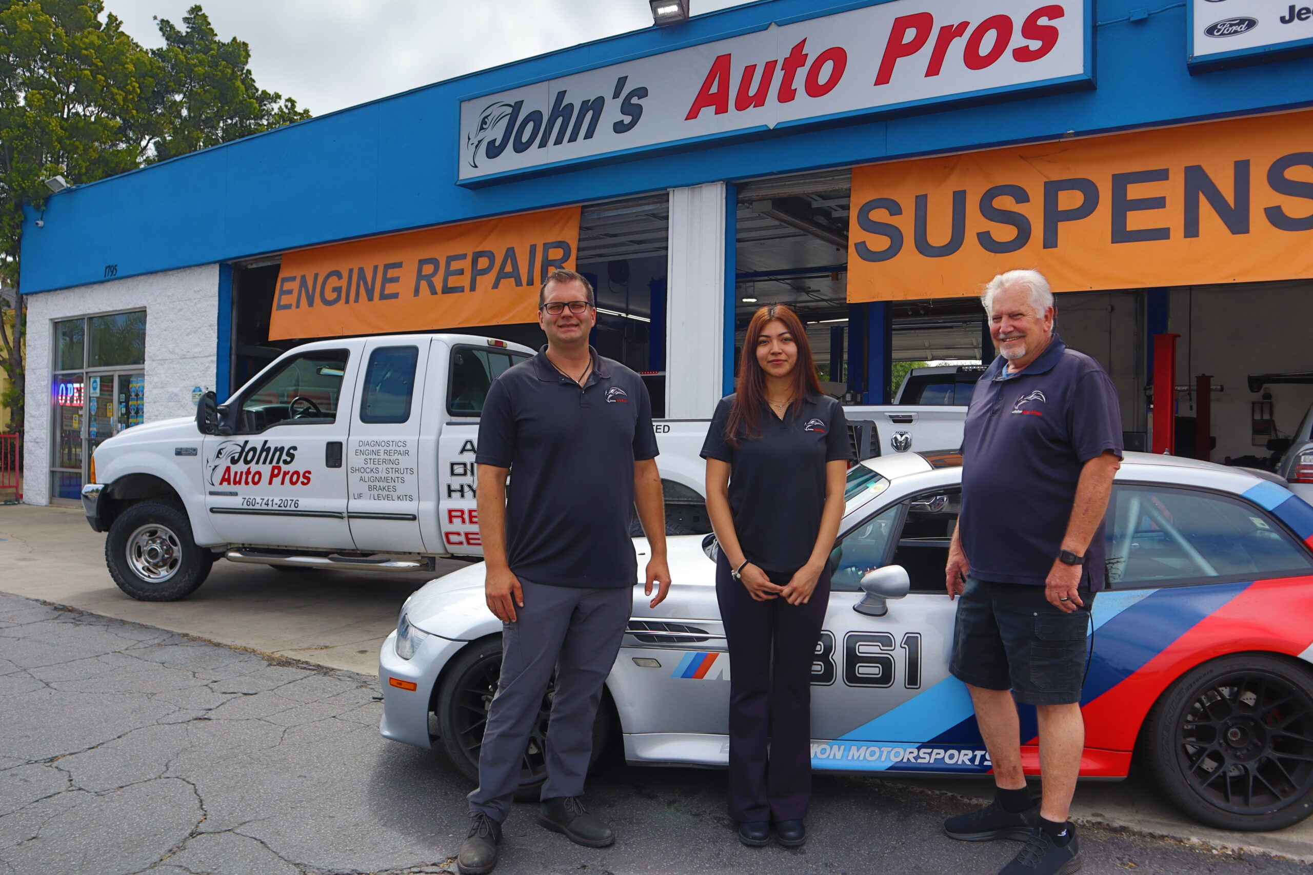 John Auto Pros auto repair shop team in Escondido CA
